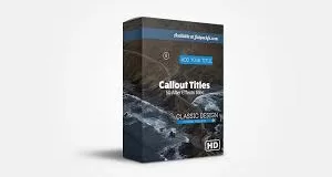 Flat Pack FX – Modern Callout Pack – After Effects [AEP] Free Download